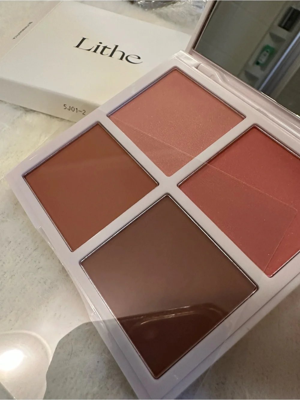 Lithe Sunset Blush Palette Pressed Powder Blush Palette • Matte Finish